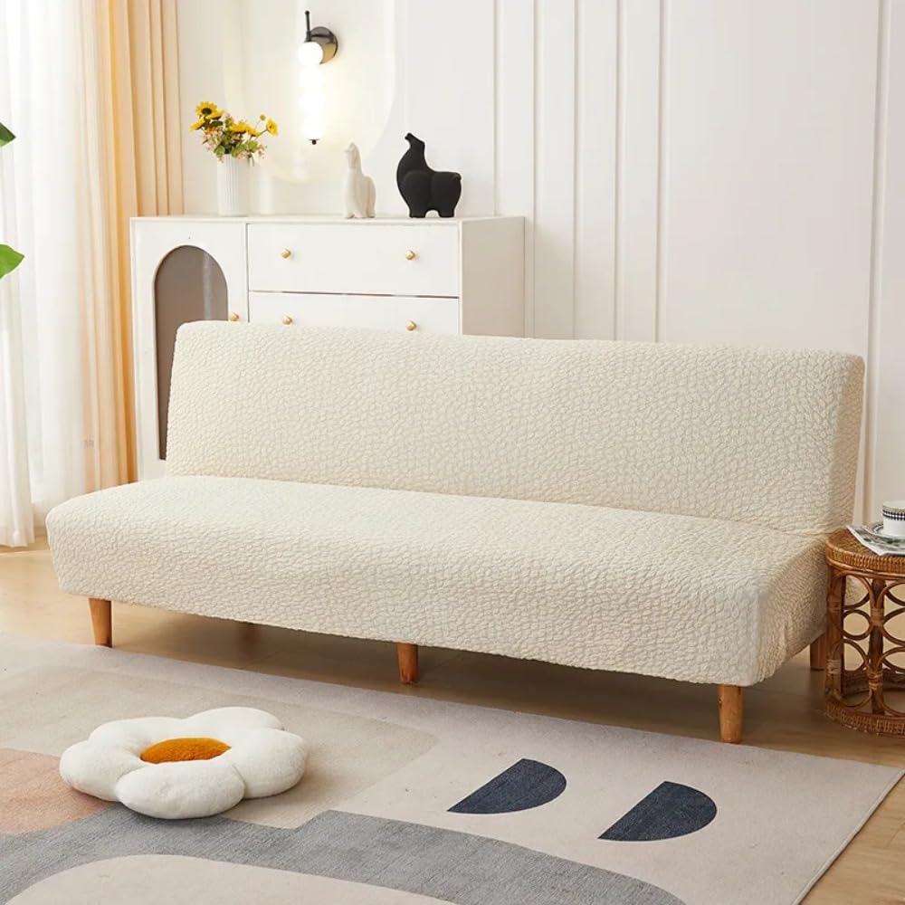 Funda sofa cama futon para decoracion de salon moderno y confortable
