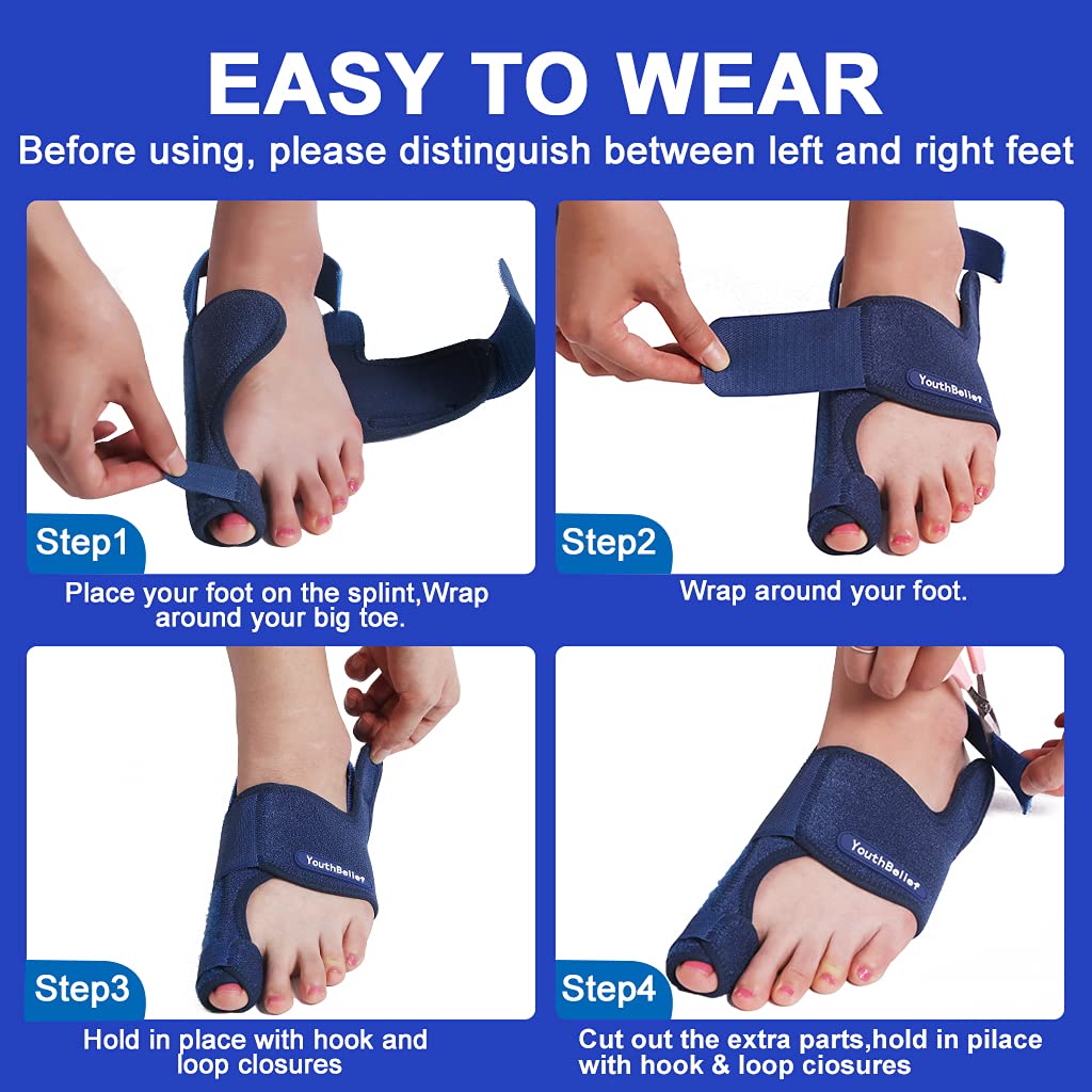 Buy Toe Separator Bunion Corrector Bunion Splint 【2022 Updated】 Hallux