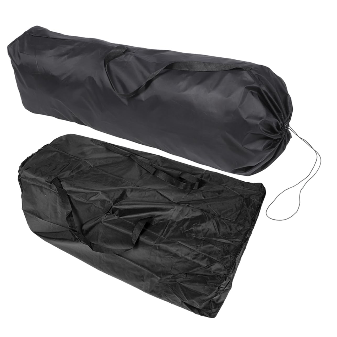 Yardwe 3 Set Set Di Borse Da Viaggio Per Passeggino Sacchetti Sottovuoto Per Piumini Borsa Custodia Per Piumino Coperchio Contenitori Trasparenti Con Coperchi Stoffa Black 2 Pezzi * 3