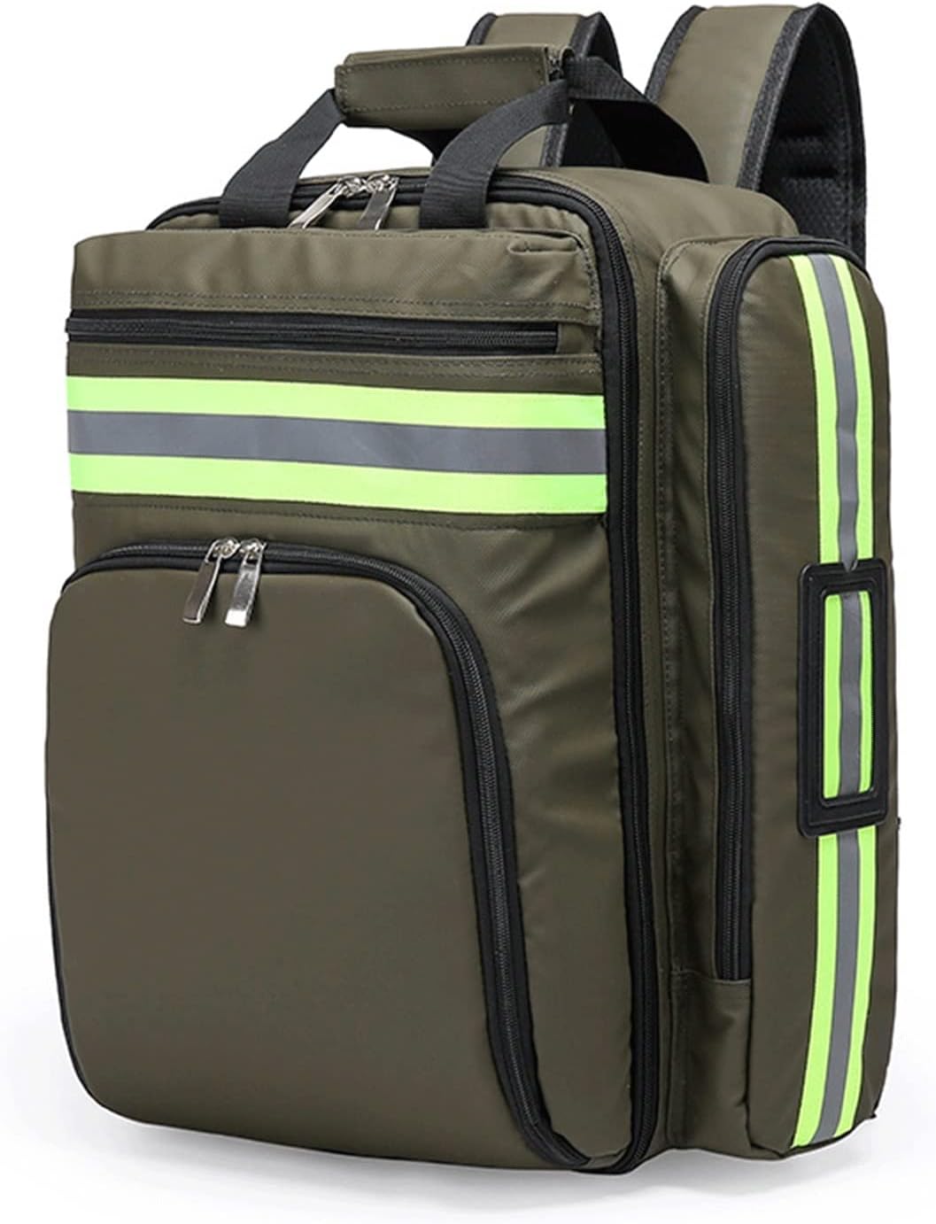 First Aid Backpack Bag Empty, Responder Trauma Portable Medicine Emergency Storage for Home Health Care