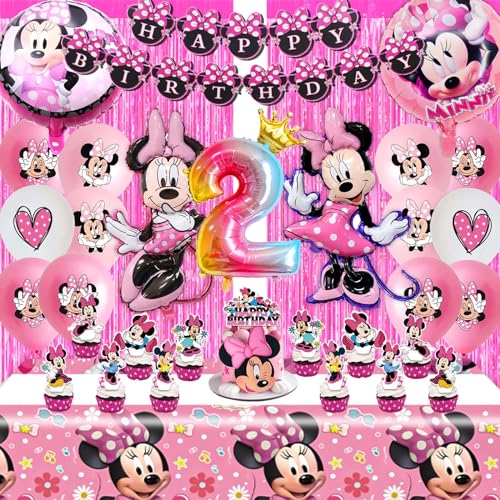 Figura Di Minnie Rossa: Decorazione Stampabile Per La Festa Di Compleanno (download Digitale - Foto 7