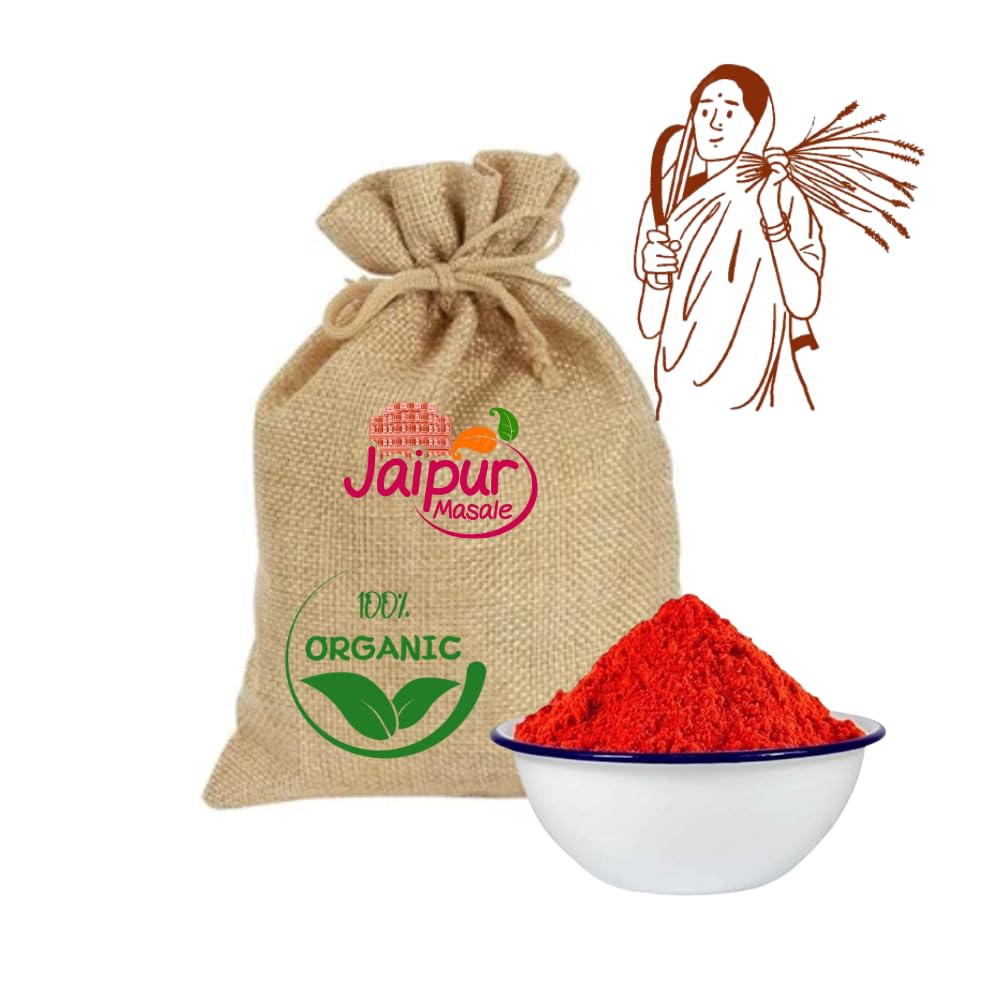 SHAAN-E JAIPUR Red Chilli Powder (100gm) | Fresh Lal Mirch Powder | Dried Red Mirchi Powder | Pure natural Indian Spices Masala | No Added Preservatives & Colors (B0D78WL9NC) Amazon Price History, Amazon Price Tracker