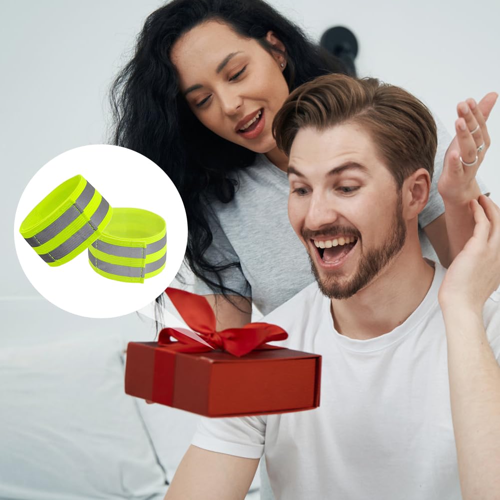 Gilet Catarifrangente Running - 3 Pezzi Con Cintura E Bracciali Riflettenti Per Sicurezza Notturna