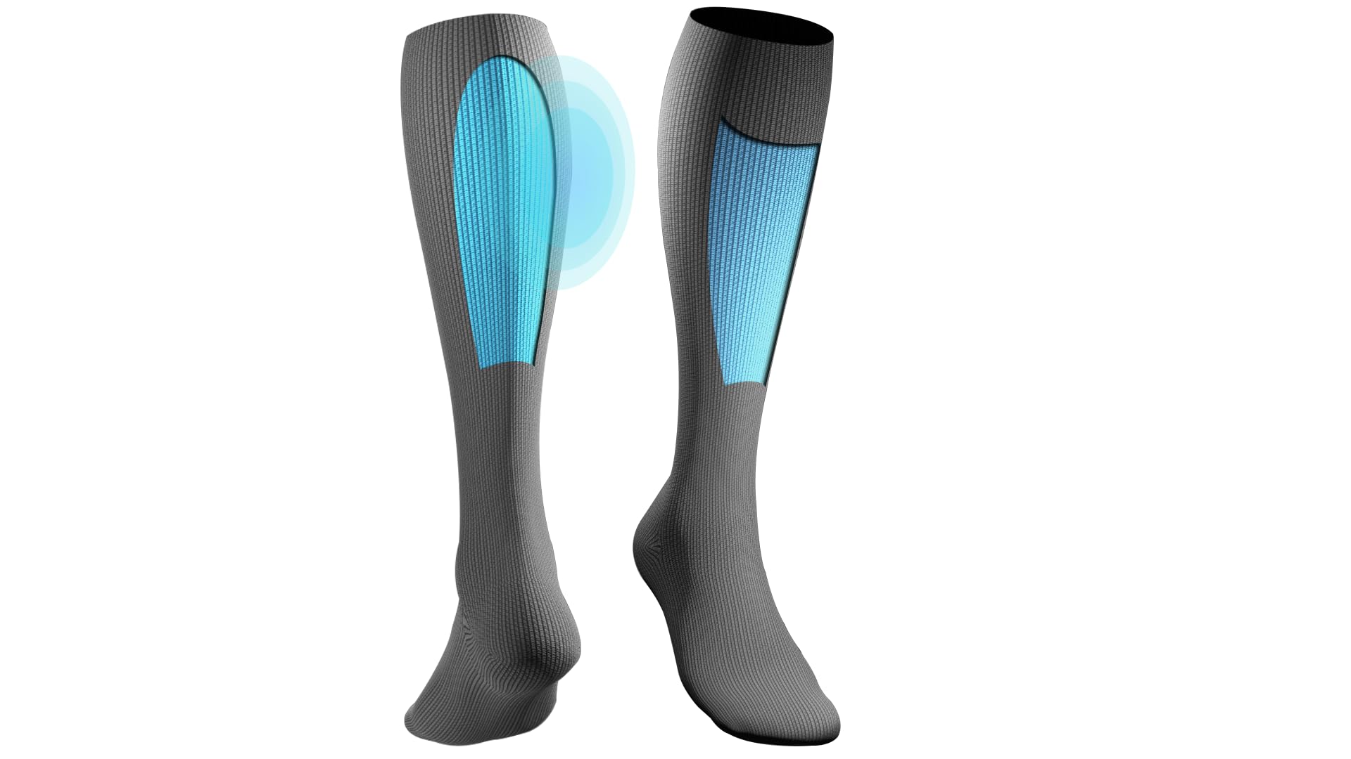 UYN W Ski One Merino Socks szare - Merino wygodne, ciepłe damskie skarpety narciarskie, rozmiar 37-38 - kolor szary melanż - biały