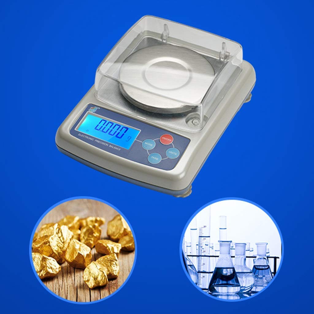 Waga cyfrowa 0.001g precyzyjna analityczna waga elektroniczna waga jubilerska waga kuchenna do ziół/rozdzielczość apteka laboratoryjna tak dalej