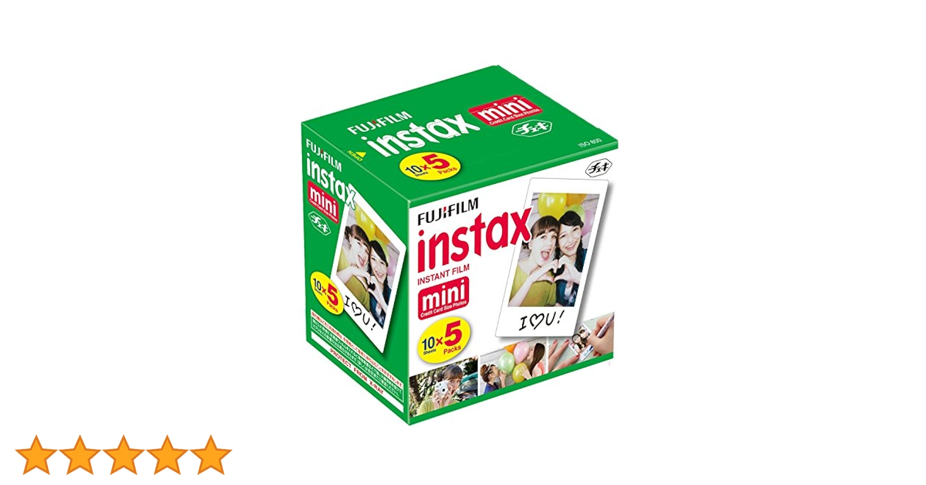 FUJIFILM instax mini インスタントフィルム 6パック箱無 Amazon | 富士フィルム Instax Mini インスタントフィルム