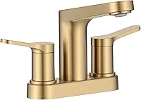 Vista 13 de KRAUS Indy - Grifo de baño en negro mate con mango único, drenaje emergente y líneas de suministro, KBF-1411MB