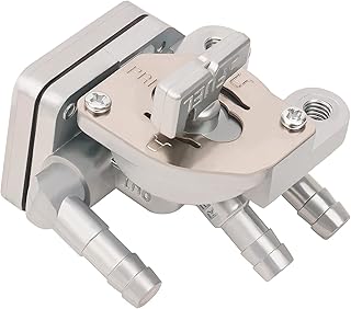 Road Passion Motorcycle Fuel Gas Petcock Valve Switch, Fuel Gas Tank Switch Valve Petcock fits for Yamaha XV250 Virago 1988-2007/ XV250 V-Star 2008-2018/ 2UJ-24500-00 2UJ-24500-10 1JK-24500-00