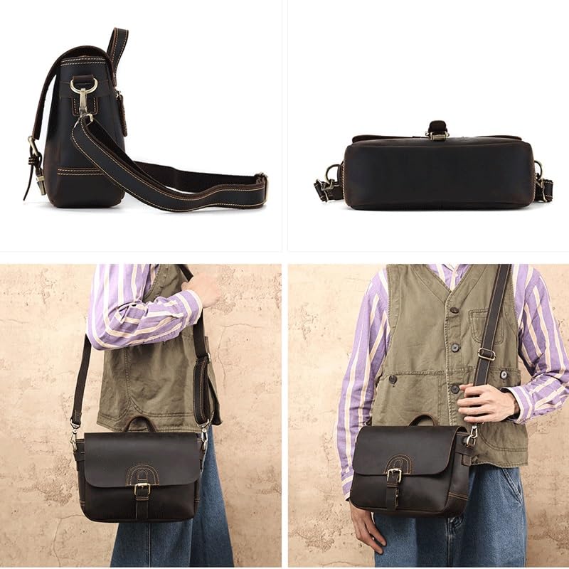 Cover Commuter Crossbody Single Shoulder Square Bag Messenger Bag Retro Crossbody Bag2