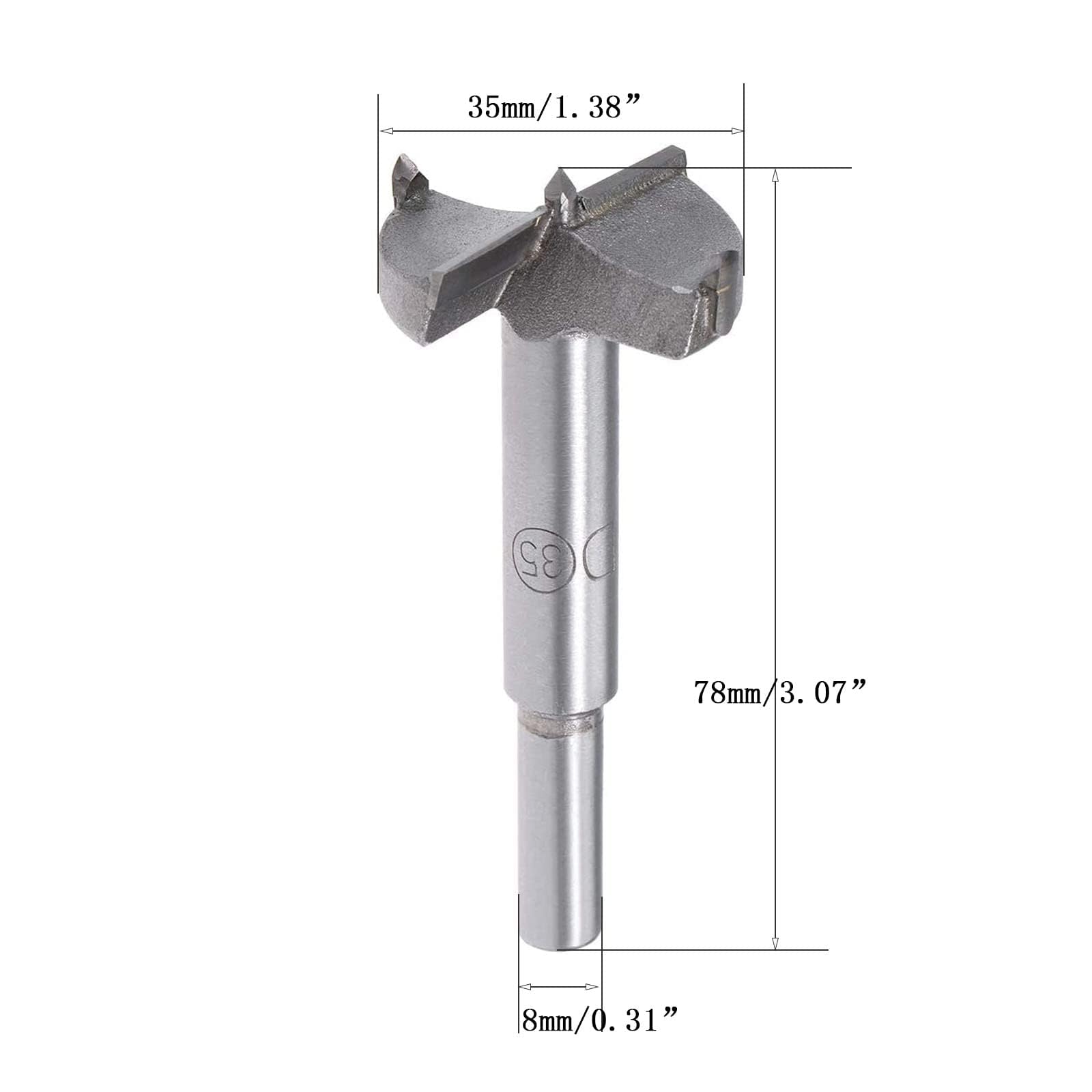 TOP-VIGOR 35mm Forstner Drill Bit - Image 2