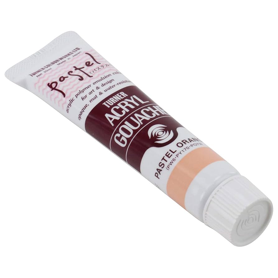 (未使用･未開封品)　ターナー色彩 アクリルガッシュ ゴールドオレンジ AG040073 40ml(9号) ar3p5n1 Amazon.co.jp: ターナー色彩(Turner Color) アクリルガッシュ