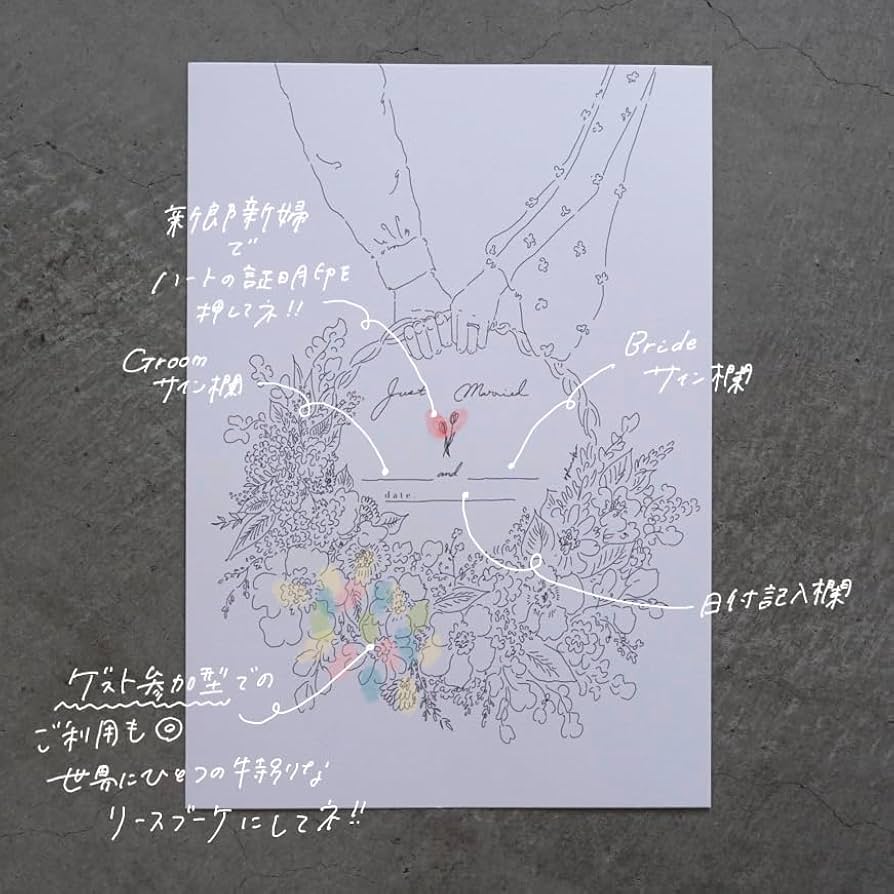 Amazon.co.jp: 結婚証明書 opheron A4 A3 説明書付 人前式