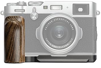 WEPOTO X100-M Hand Grip Quick Release Plate L Bracket QR Plate Compatible with Fujifilm X100V X100F Camera -Aluminium Bocote