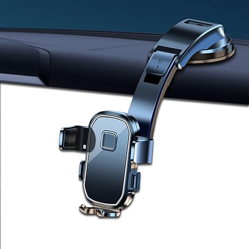 Yonput Paquete de 1 soporte para teléfono de automóvil 3 en 1 soporte universal con ventosa para tablero de salpicadero compatible con teléfono de