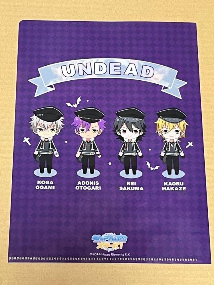 Amazon.co.jp: UNDEADクリアファイル あんスタ アニメイト 初期