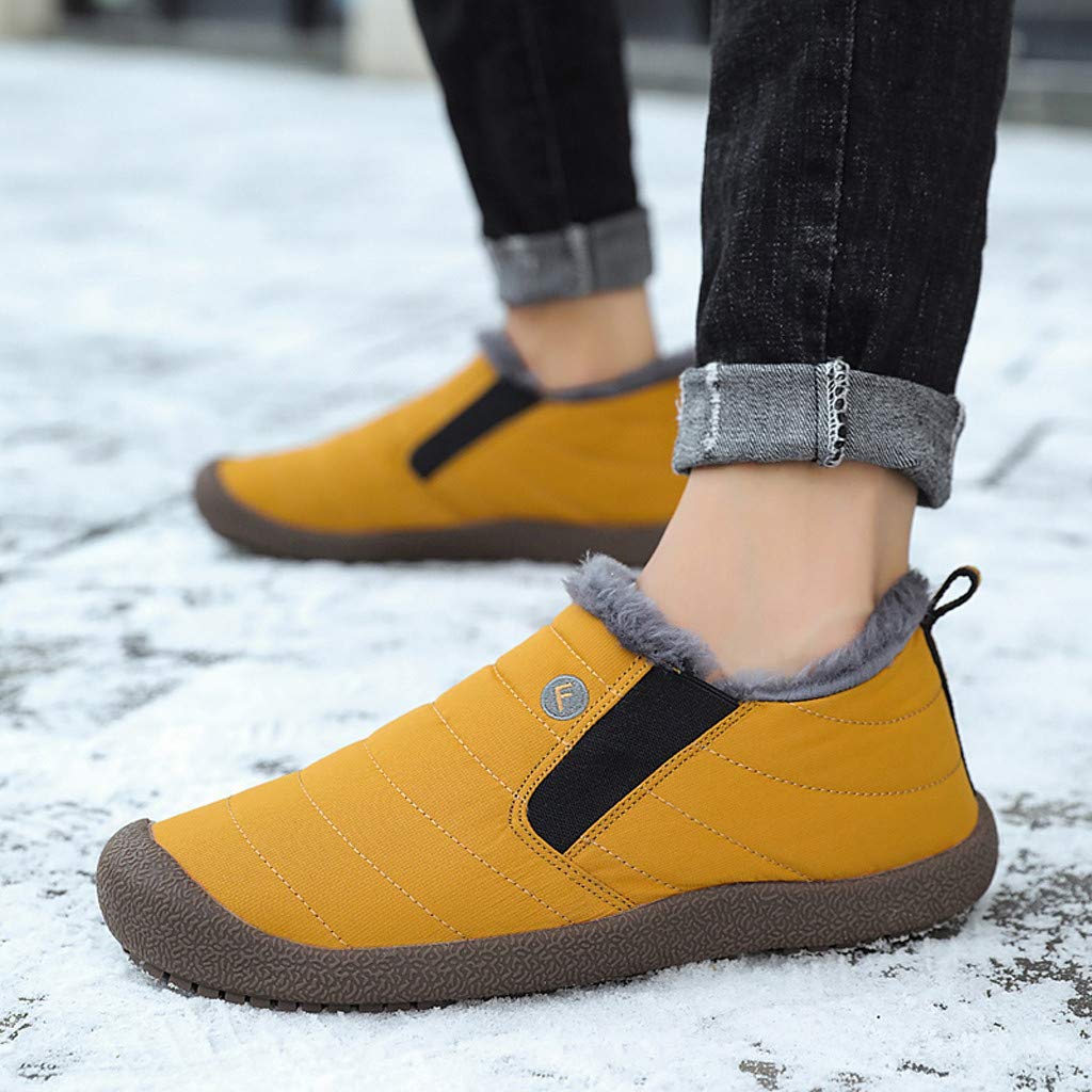 Winterschuhe Damen/Herren Warm Gefüttert Boots Schneestiefel Winterstiefel Trekking Winterschuhe