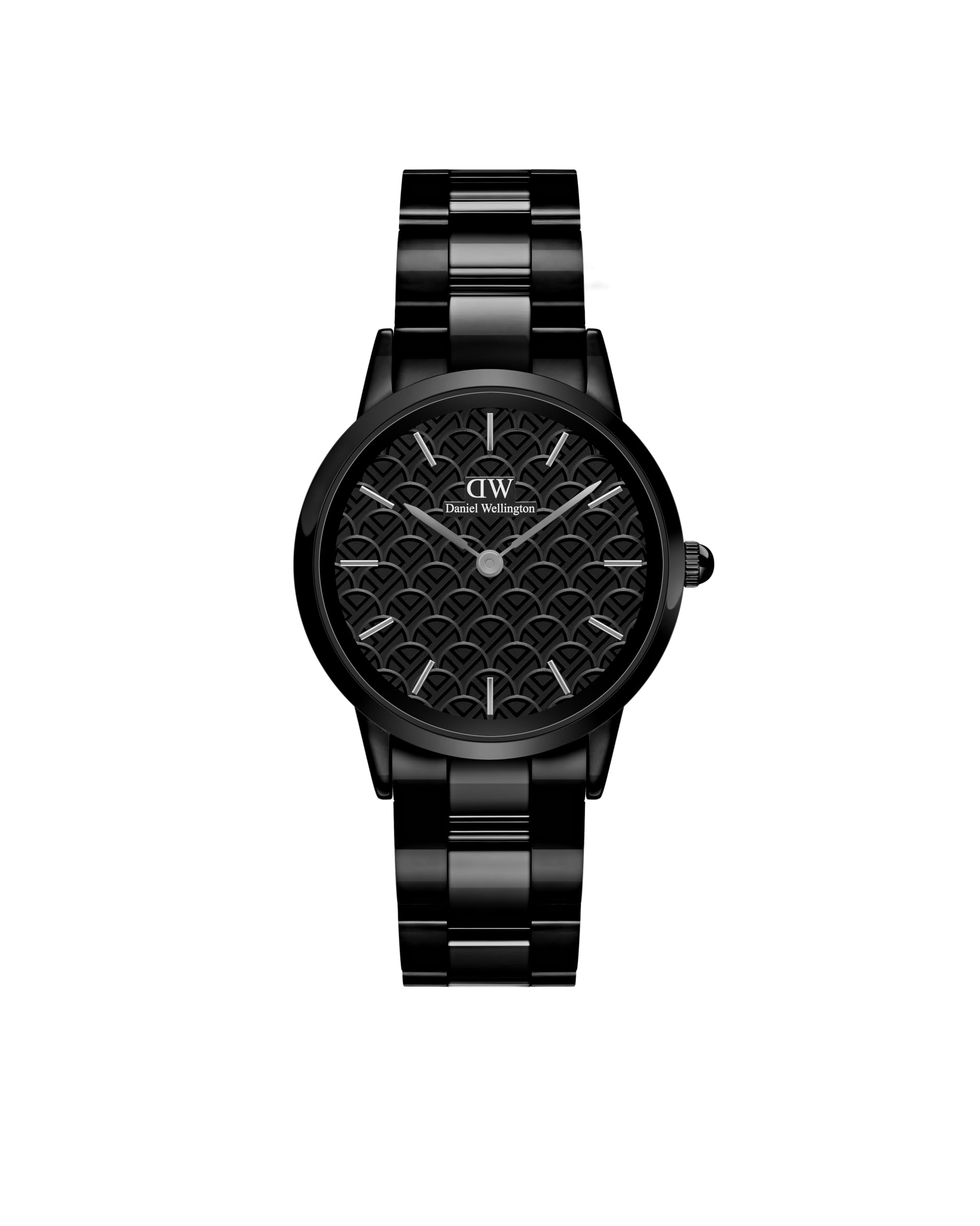 Daniel Wellington Women Iconic Link Lay Limited Ceramic 32 Black Analogue Watch - Dw00100455 Dial Color-Black, Band Color-Black (B0D5VLR7D8) Amazon Price History, Amazon Price Tracker