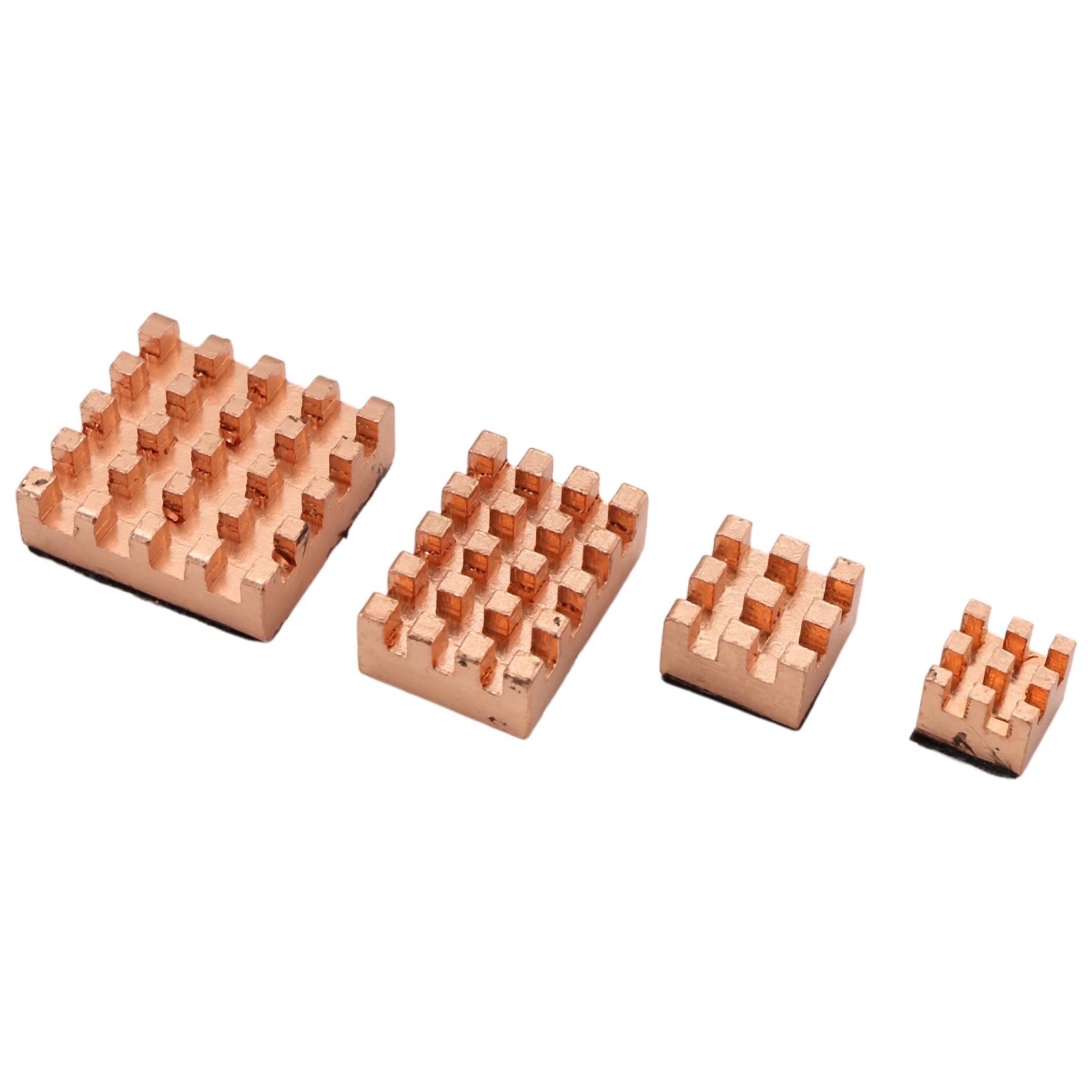 Yaregelun 4 Pieces Cooling Copper Heatsink for 4B 1G 2G 4G Cooling Heatsinks Cooler(Pure Coper Heatsink)