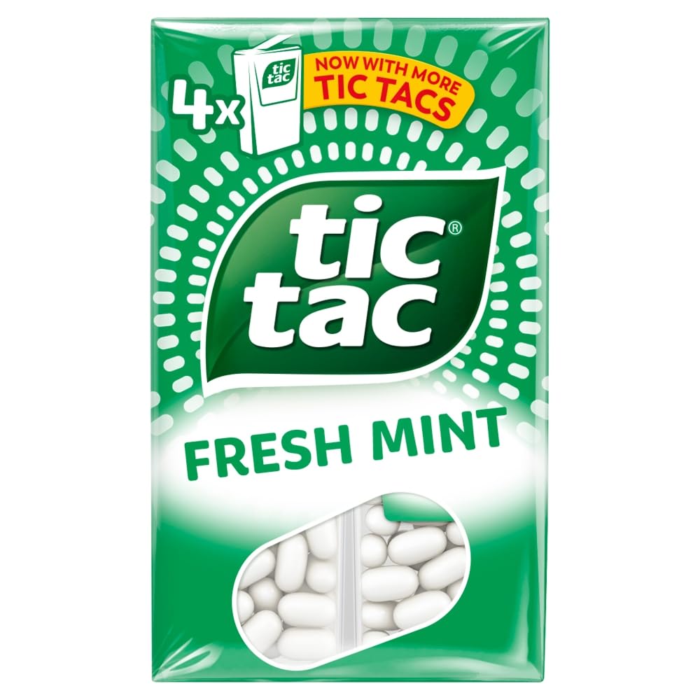 Tic Tac Mint 4 Pack 72g