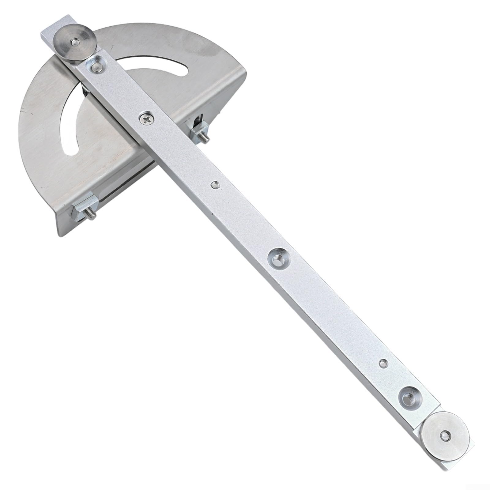 Holzbearbeitung Tischsäge, Einstellbares Winkellineal Gehrungslehre Set, mit Spurstop-Rückseite, Aluminiumoxid-Schienen, Führung für verschiedene Schnittwinkel (B)