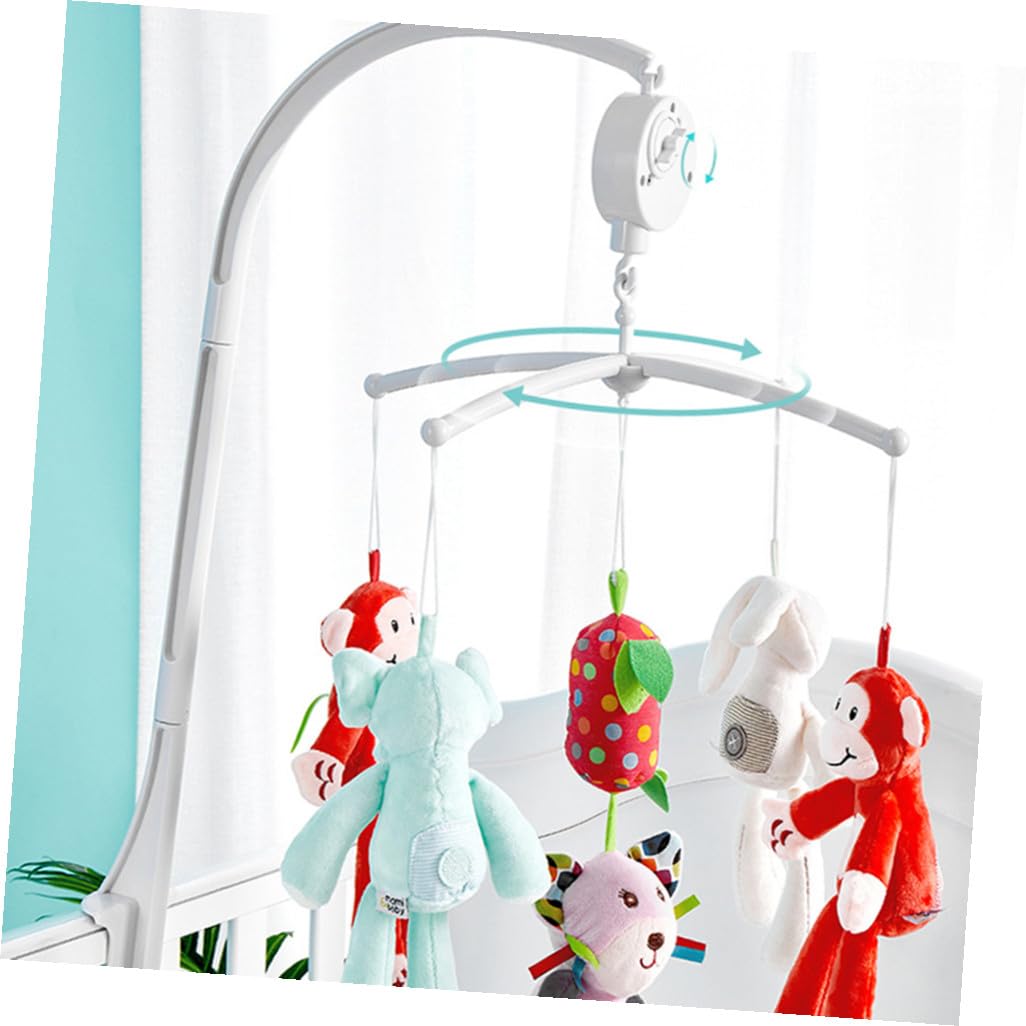 1Juego Móvil Musical para Cuna de Niño Niña con Decoración Colgante para Ayudar Calmar y Infantil Incluye Musicales y Accesorios
