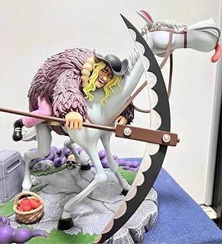 Amazon.co.jp: ワンピース 黒ひげ海賊団 ドクQ フィギュア 塗装