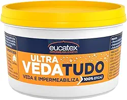 Resina Impermeabilizante Protetora Incolor Interior Exterior Elástica Base Água Ultra Vedatudo - Eucatex