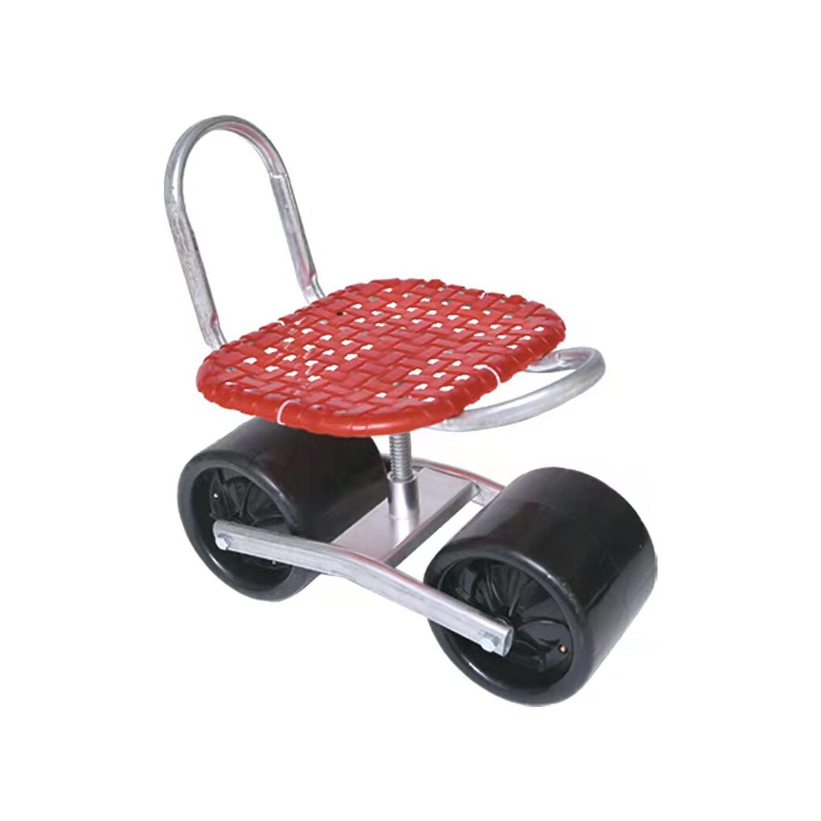 Carrello con ruote, sedile da lavoro per anziani, ideale per diserbo e semina, attrezzatura durevole, facile mobilità per prato e attività