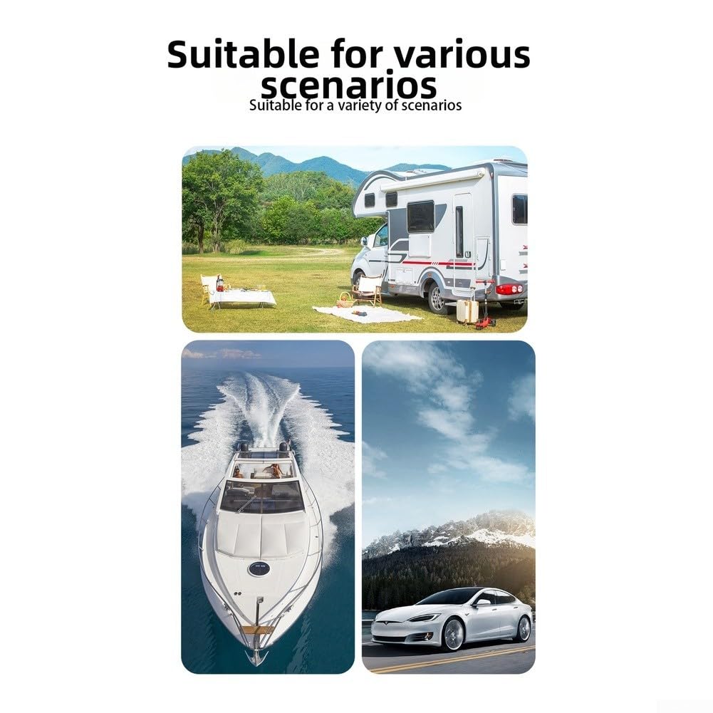 Verrou de porte de camping-car en alliage de zinc étanche double ouverture