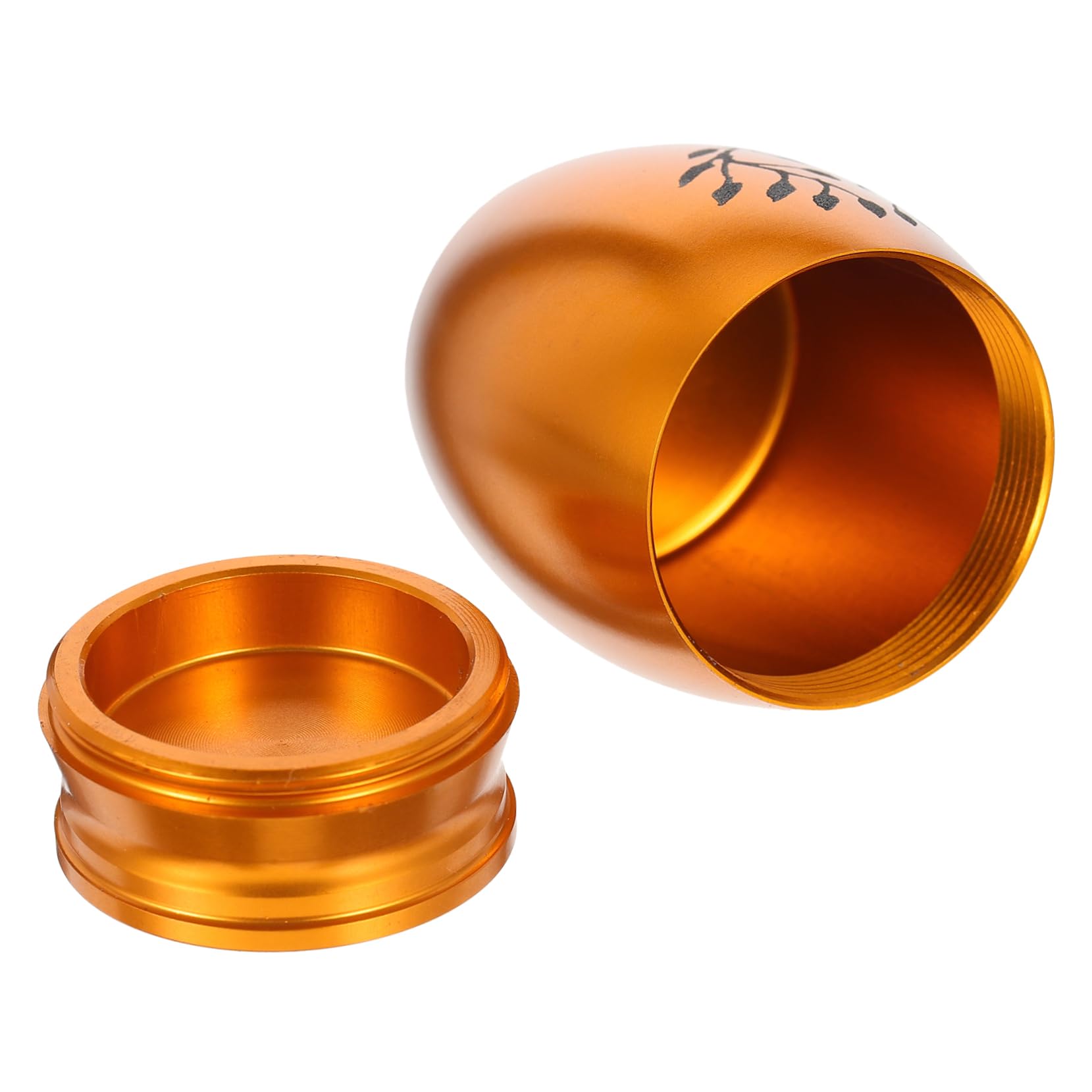 FONDOTIN urna ataúd de Conejo ataúd de Gato Recuerdos contenedor metálico Tarro de Cenizas para Mascotas Perro ataúd funerario para Mascotas ataúd cinerario Perfume Collar Acero Inoxidable