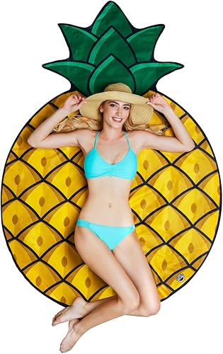 Miniatura 3 de Manta gigante para playa de hamburguesa Bigmouth Inc., Pineapple, talla única
