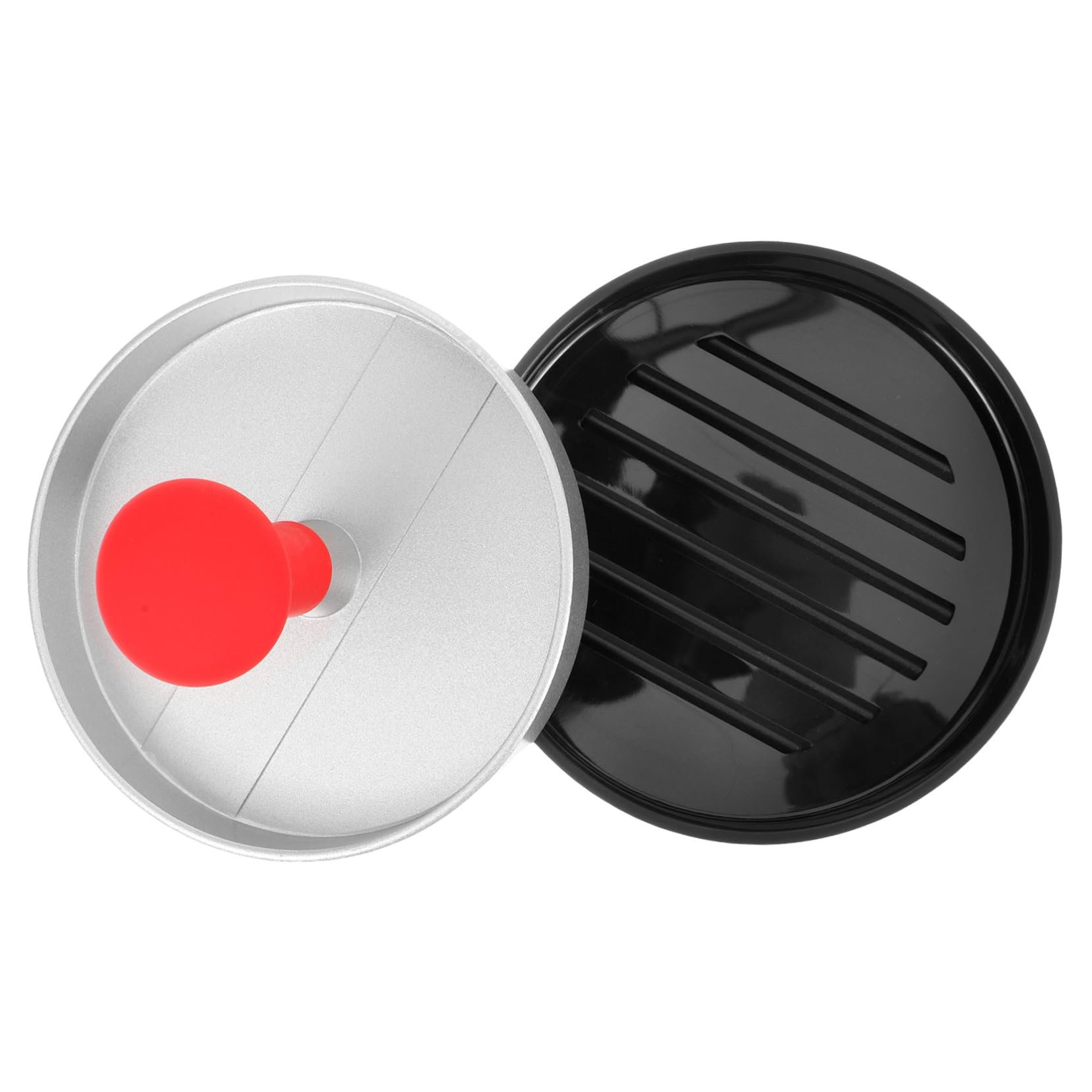 UPKOCH 3 Stück Fleischpresse Burgerpresse Drücken Steak-gewichtspresse Speckpresse Für Grillplatte Patty Press Fleischpresswerkzeug Grillpresse Rostfreier Stahl Silver