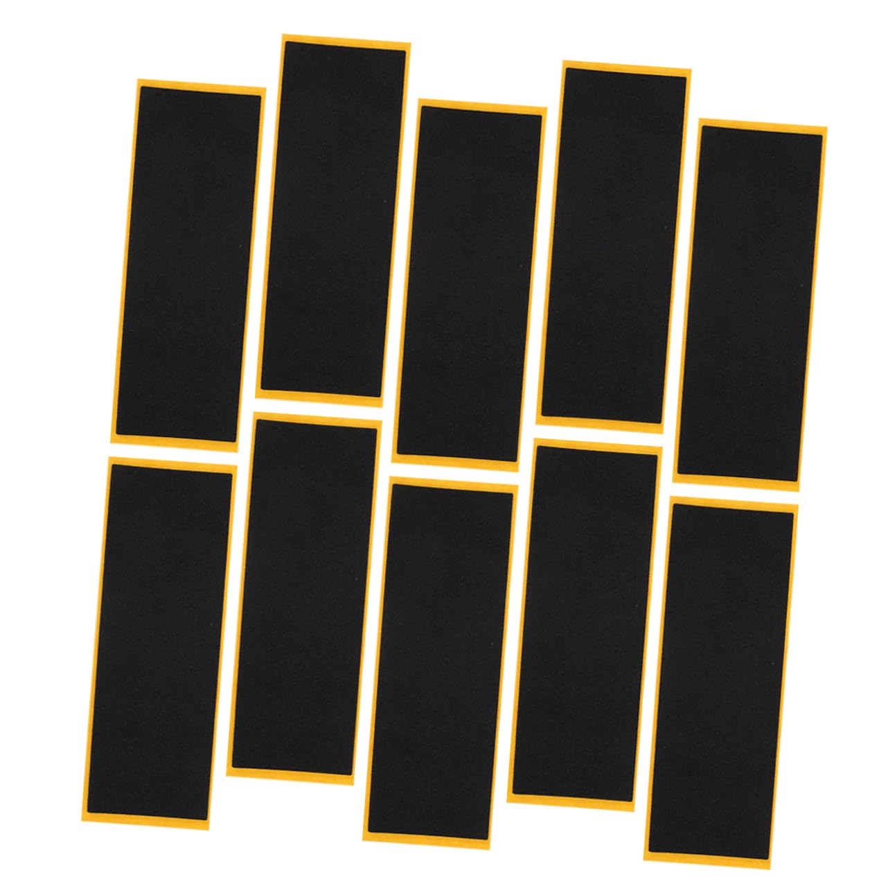 KONTONTY 10 Pcs Foam Grip Tape for Fingerboards Non Slip Adhesive Skateboard Grip Tapes for Enhanced Stability and Versatile Finger Skateboard Accessories