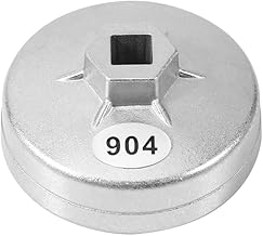 Chave Inglesa, 79 Mm 15 Flauta Tampa de Alumínio Filtro de óleo Cartucho de Chave Inglesa Ferramenta Removedora de Soquete de Carro Ferramenta de Remoção de Cartucho de óleo