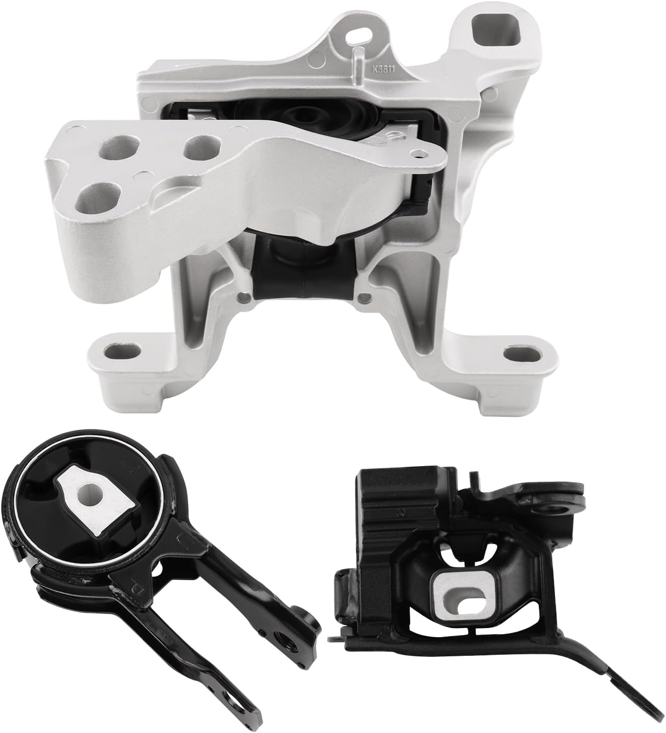 3PCS QRYIPPDM Engine Motor and Transmission Mount Kit Compatible with Mazda CX-3 CX3 2016 2017 2018 2019 2020 2021 2022 2.0L Automatic Transmission OE:A42066 A4456 A4459