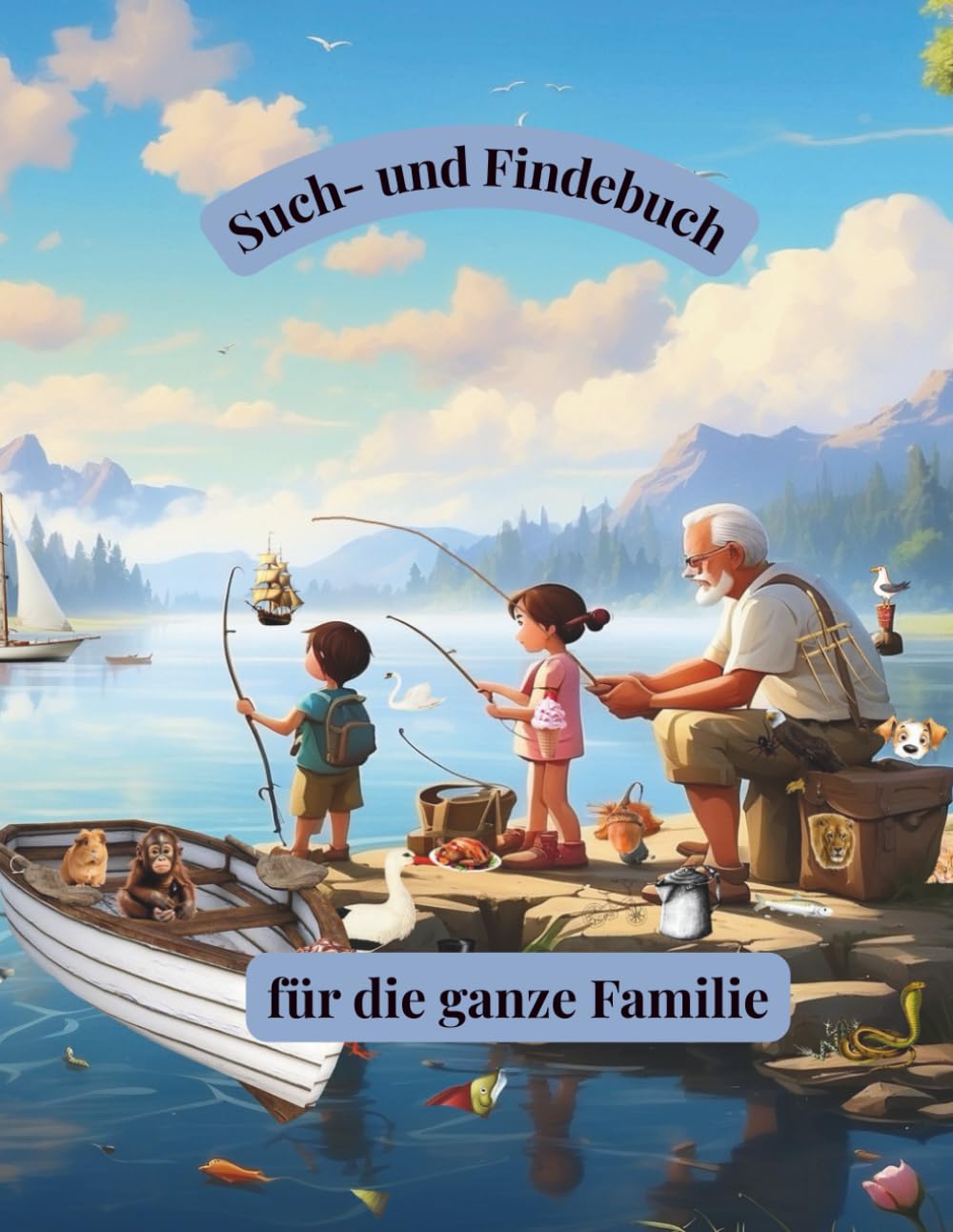 Such - und Findebuch für die ganze Familie: Liebevoll gestaltete Suchbilder für gemeinsames Entdecken, Konzentration und Spielspaß