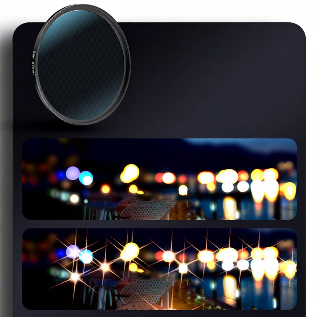 Zestaw magnetycznych obiektywów do telefonu 67 mm z pierścieniem adaptera CPL Astral Black Mist i etui do mobilnej fotografii wideografii
