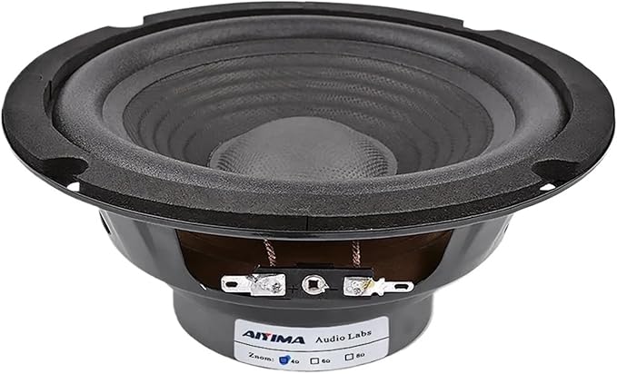 Altavoz de rango medio 6.5 pulgadas 150W 4/8 Ohm para amplificador miniatura 2