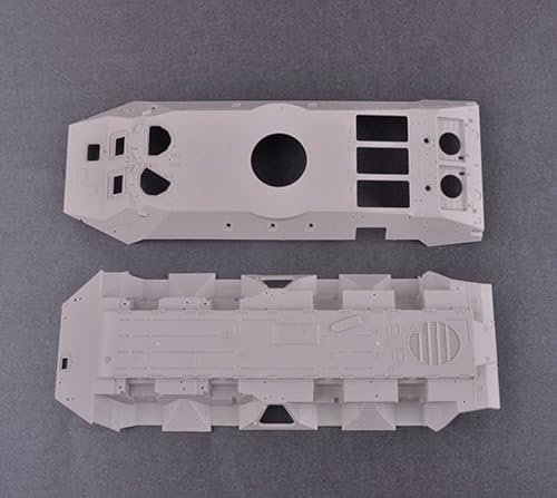 Miniatura 5 de Tank 3D Puzzles Plastic Model Kits, 135 Scale Russian T-80U MBT Model, Adult Toys and Gift