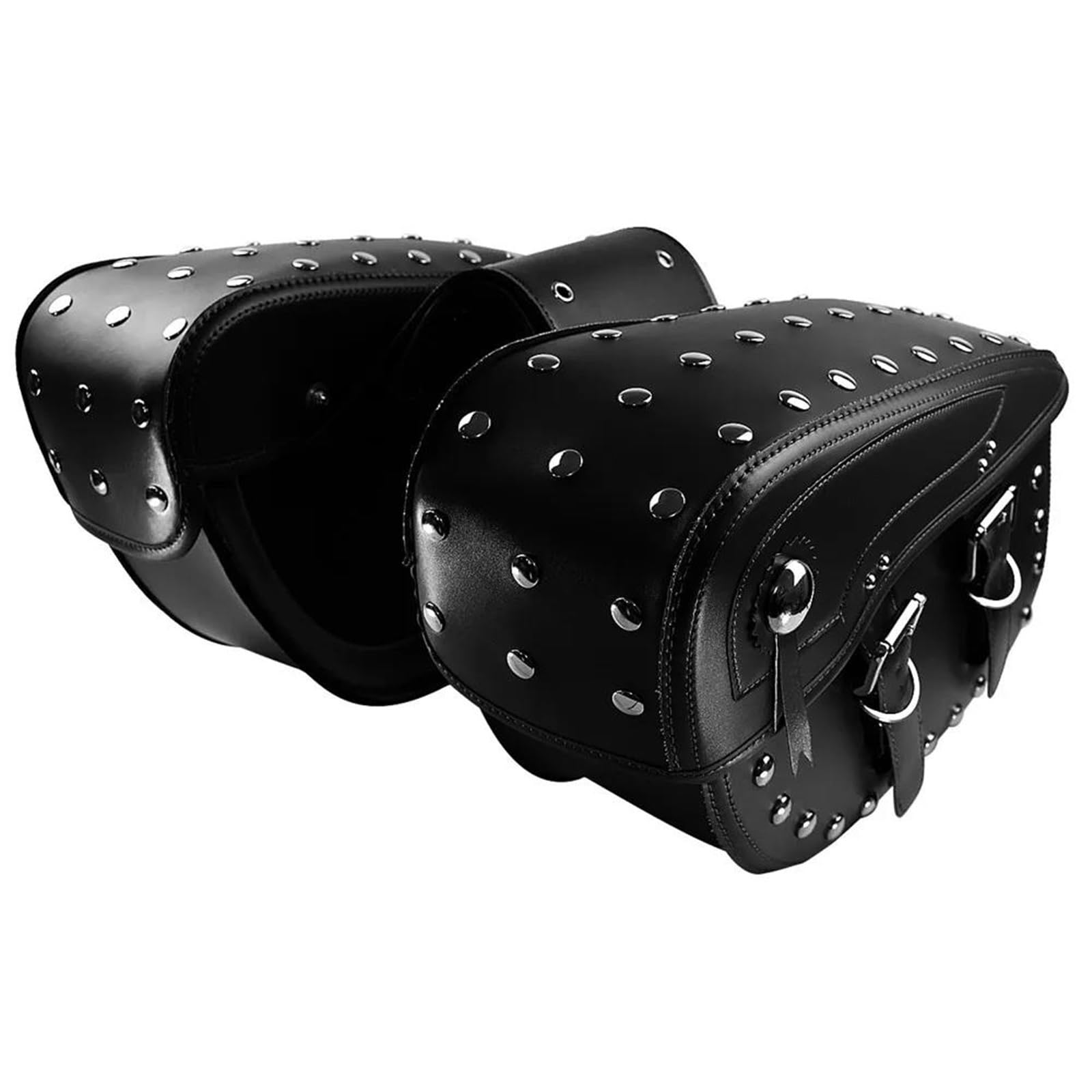 Accessori Moto Borsa Portaoggetti Impermeabile Attrezzi Laterali Per Borse Per Harley Softail Dyna Touring(Style 4)