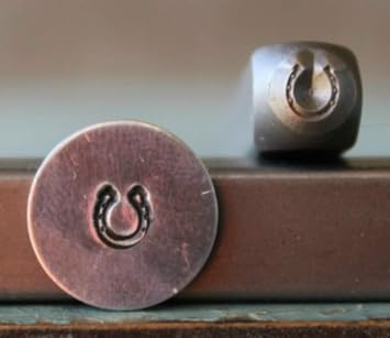 4mm Horseshoe Metal Punch Design Stamp - Supply Guy - CH-303