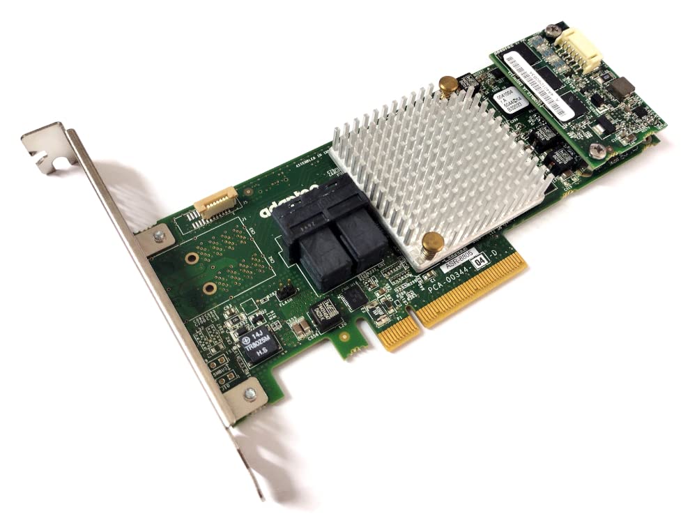 Amazon.com: Adaptec 2277500-R 8805 RAID 0/1/10 SAS 1GB X8 PCIE GEN