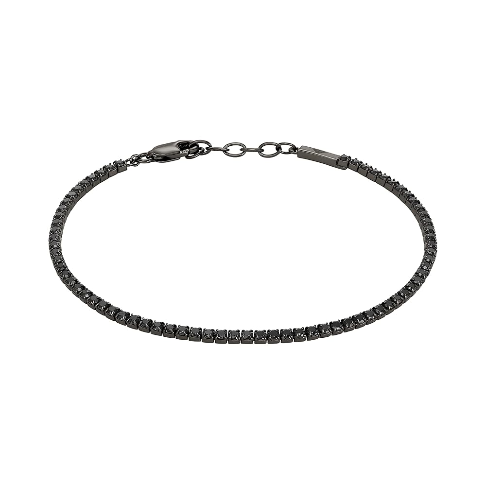Amazon.co.jp: Emporio Armani ブラックトーン スターリング