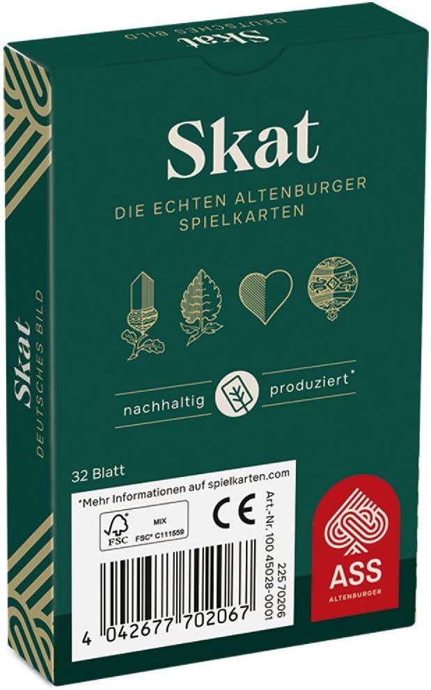 Skat, deutsches Bild, Kornblume®, in Faltschachtel