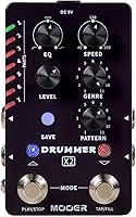 Vista 15 de MOOER Groove Looper Pedal Máquina de Tambor Estéreo Pedales de Bucle de Guitarra con 140 Minutos de Bucles, 121 Ritmos de Tambor, Software Editor