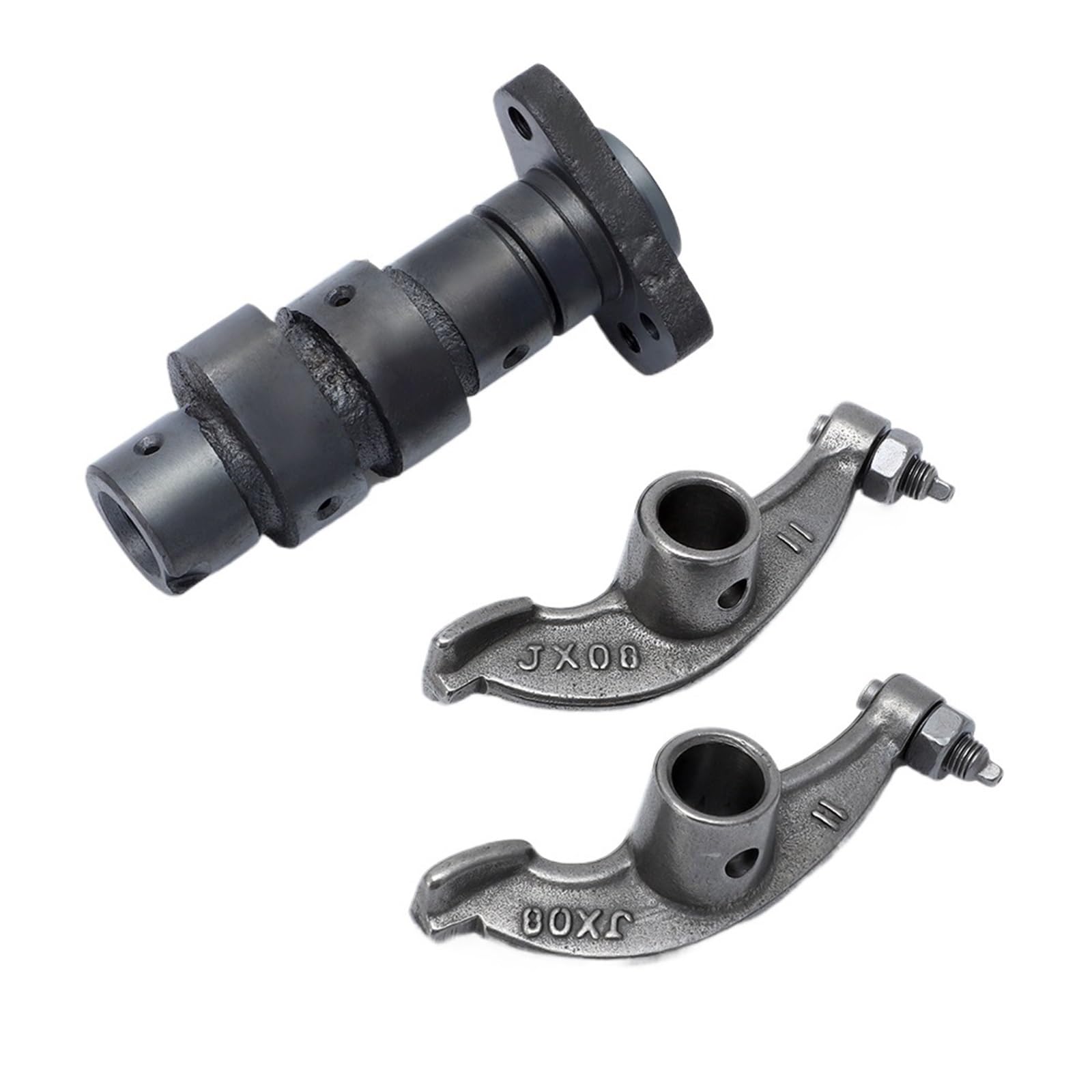 Pasuje do Suzuki DR125 DR125S 1982-2002 / DR-Z125 DR-Z 125 1994-2018 / DF125 1999-2000 / DR200 Zestaw wahacza wałka rozrządu luz zaworowy wydech