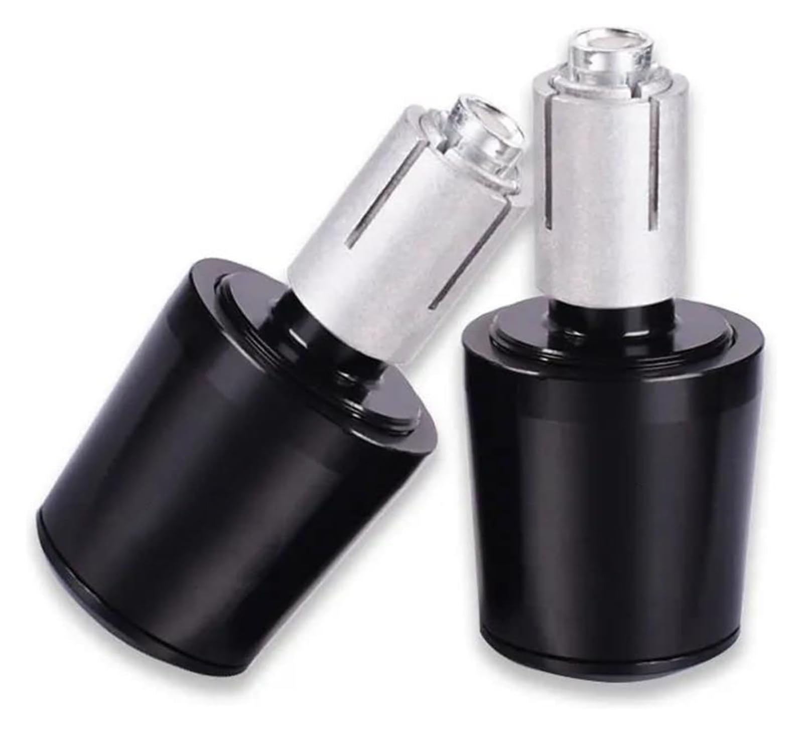 Per T&riumph Per SPEED FOUR 600 Per Speed ​​Triple R RS S Per TWIN Per SPEEDMASTER Manubrio CNC Manopole Manubrio Tappi Manubrio Estremità Contrappesi Manubrio Bilancieri(Nero)