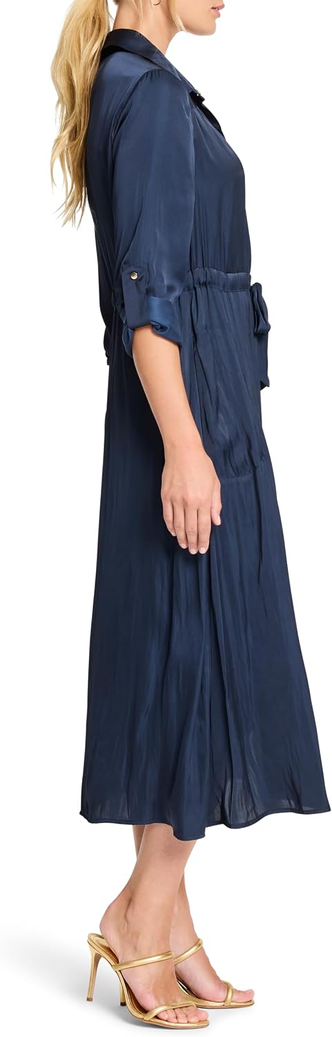 NIC+Zoe Women's Glossy Crinkle Julie Dress