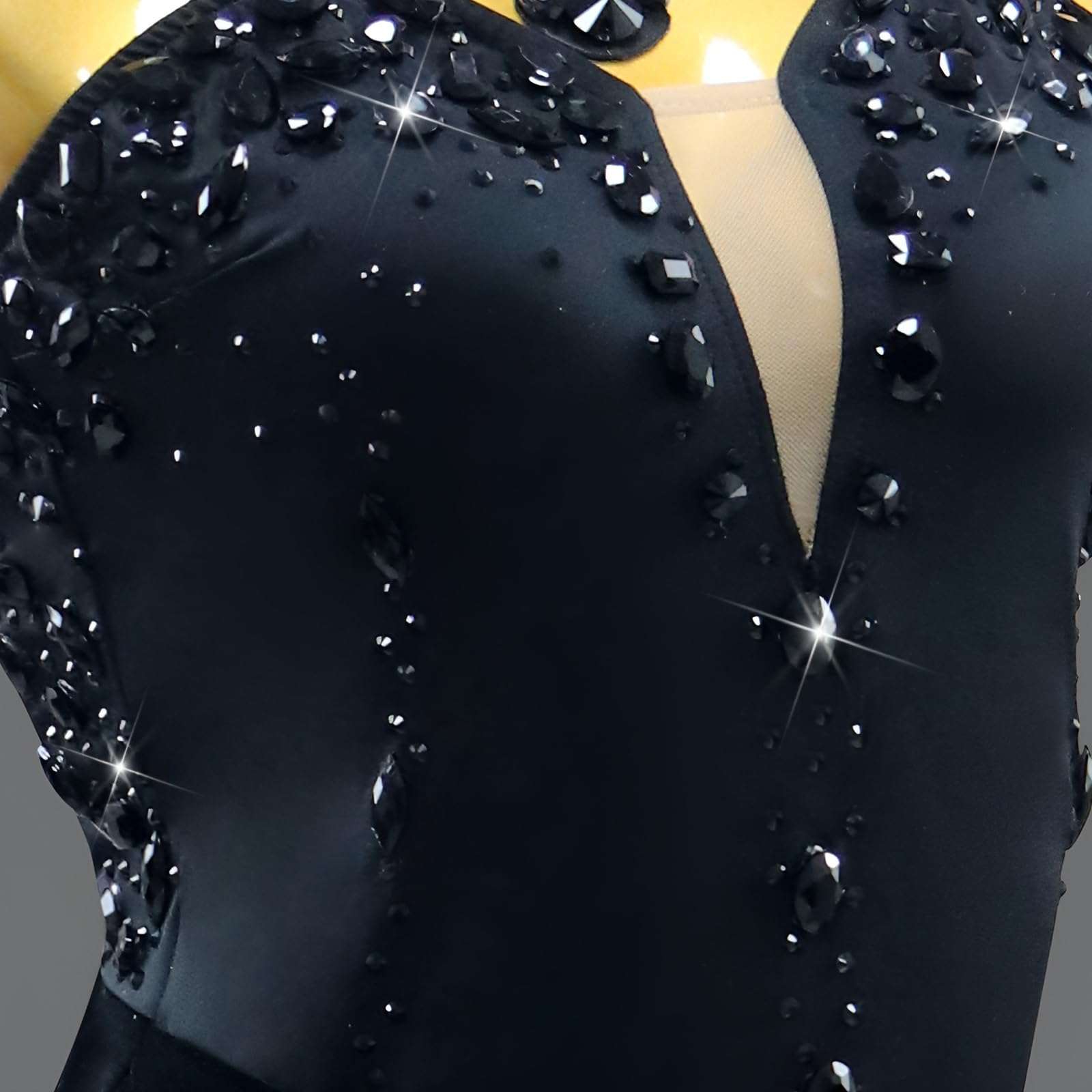 Abiti Da Competizione Di Danza Latina, Gonna Cava For Esibizioni Di Salsa, Abiti Da Ballo Da Donna For Personalizzazione Di Rumba E Tango