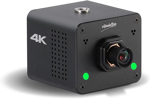 zowietek 4K NDI|HX3 POV Box Camera PoE, Simultaneously HDMI & SDI Output, RTSP/RTMP(s)/SRT, Standalone Live Streaming to Youtube/Facebook/Twitch for Webcast, Meeting, Teaching & Gaming (M12 AF)